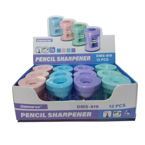 Kalemtraş Hazneli Öğrenci Kalemtıraş (12 Li Paket)
