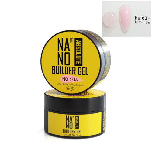 BUILDER JEL 50ML 03/PEMBE G-1116