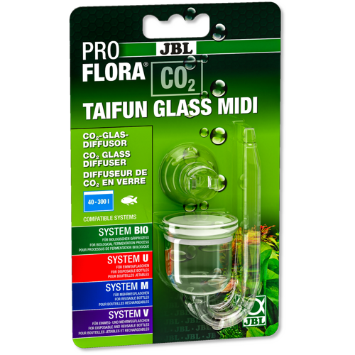 Proflora Taifun Glass Midi CO2 Difüzörü