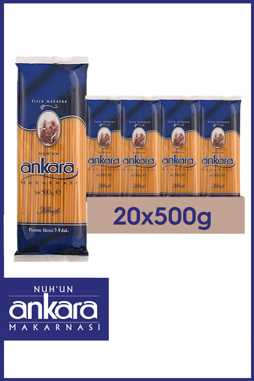 Fırın Makarna 500 gr x 20 Adet (1 Koli)