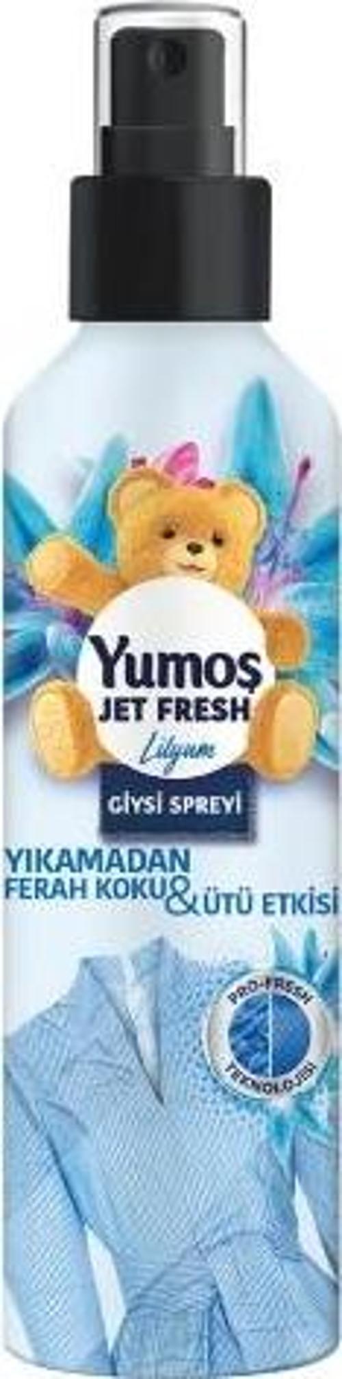 Jet Fresh Giysi Spreyi 200 ml. Lilyum