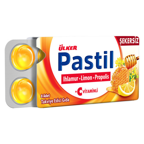PASTİL 8'li - Ihlamur-Limon-Propolis - 22.4 gram - 72 Adet
