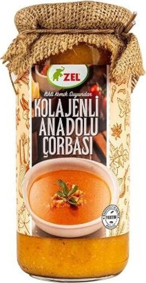Kolajenli Anadolu Çorba 480 ml. (4'lü)