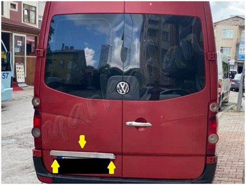 VW Crafter Krom Bagaj Çıtası 2006-2017 Paslanmaz Çelik
