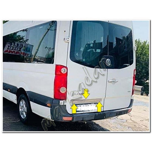 VW Crafter Krom Bagaj Çıtası 2006-2017 P.Çelik