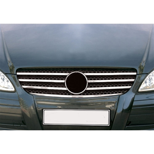 Mercedes Vito Krom Ön Panjur 2004-2010 7 Parça Paslanmaz Çelik