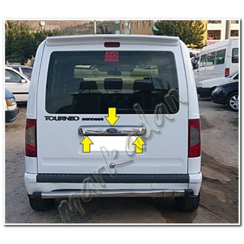 Ford Connect Krom Bagaj Çıtası 2009-2014 P.Çelik