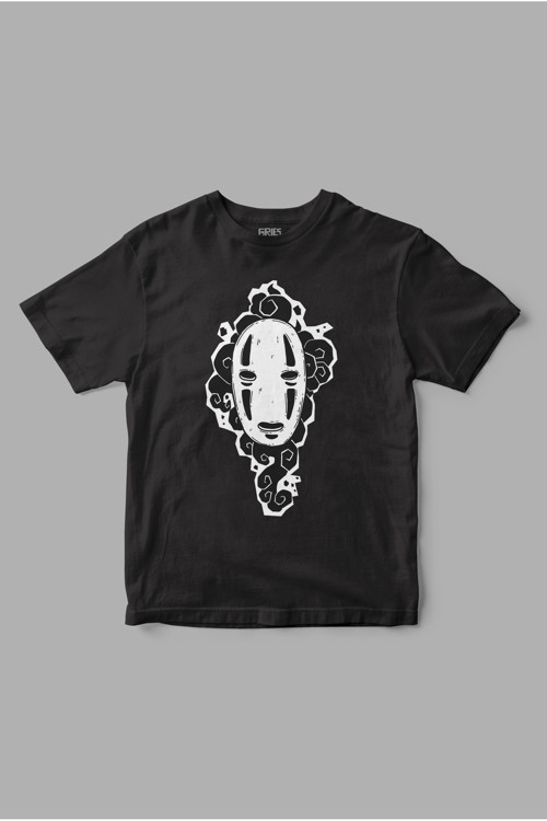 Chihiro Ghost No Face Baskılı Tişört