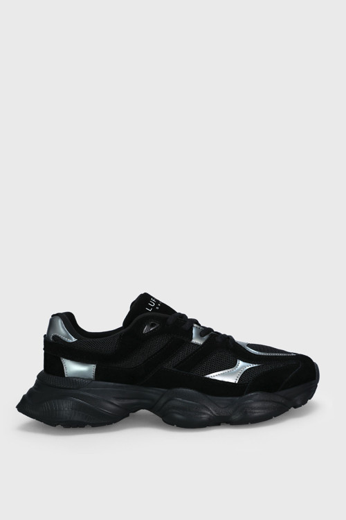 Mark Erkek Deri Sneaker Ayakkabı Siyah