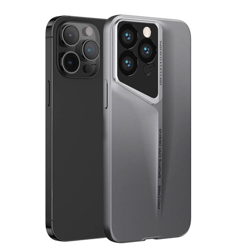 iPhone 15 Pro Kılıf Ultra İnce Kameralı Korumalı Sert Rubber Procase Kapak