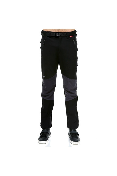 Point Softshell Bay Pantolon Siyah/Gri