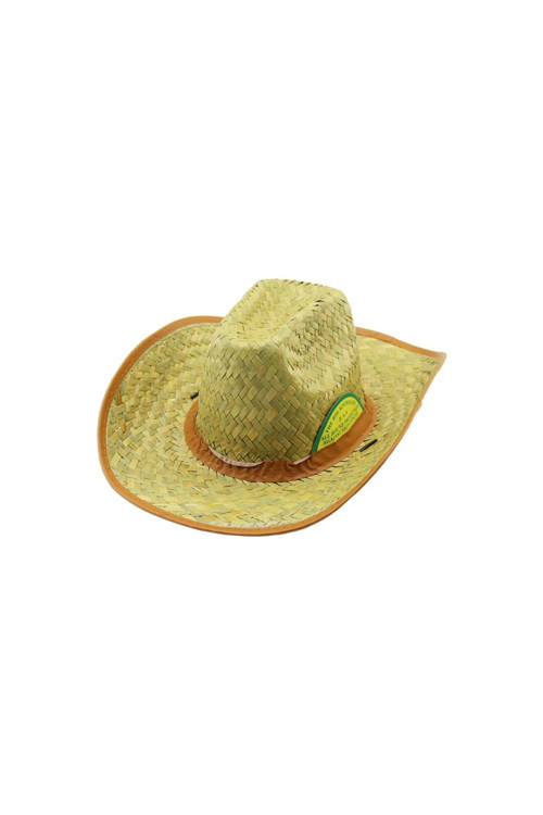 HASIR ERKEK FOTER KOVBOY ŞAPKA PLS.BEZ KENAR - KUŞAK GO-53-vice 05513