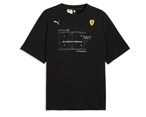 Ferrari Premium Tee Erkek Günlük Tişört 63423101 Siyah