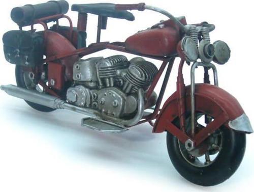 Dekoratif Metal Motosiklet Vintage Biblo Dekoratif Hediyelik