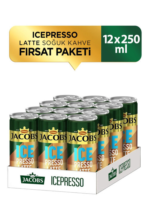 Icepresso Latte Soğuk Kahve 250 ml X 6 Adet