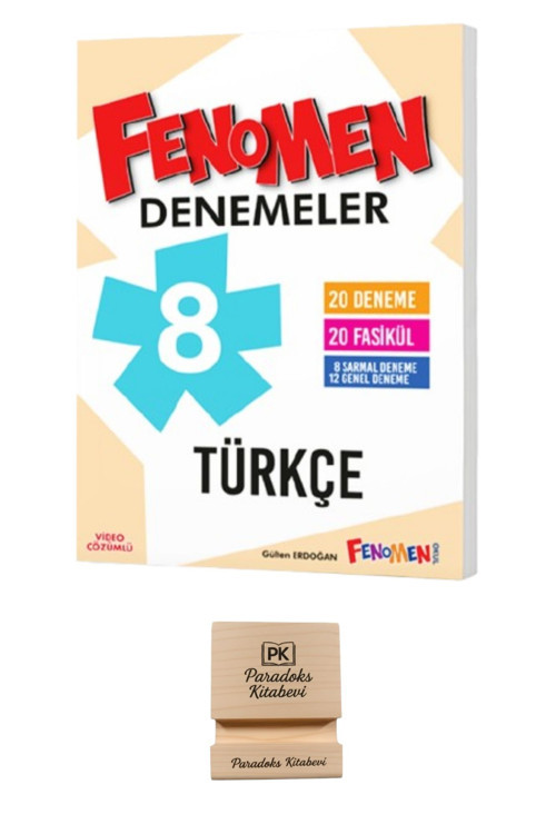 Fenomen LGS 8. Sınıf Türkçe Fenomen Denemeler + Telefon Standı