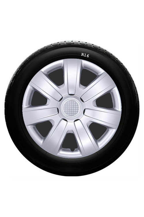 Şentürk Jant Kapağı Seti Çatlamaz, Kırılmaz, Esnek 1. Kalite 4 Lü Takım 14" İnç Peugeot 207
