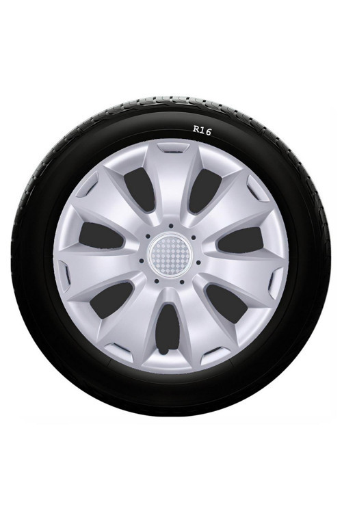 Şentürk Jant Kapağı Seti Çatlamaz, Kırılmaz, Esnek 1. Kalite 4 Lü Takım 14" İnç Renault Fluence