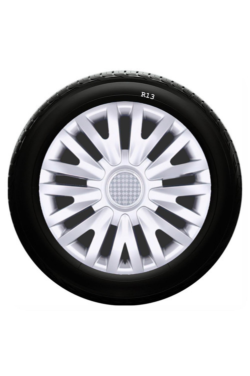 Şentürk Jant Kapağı Çatlamaz, Kırılmaz, Esnek 4 Lü Takım 15" İnç Renault Clio