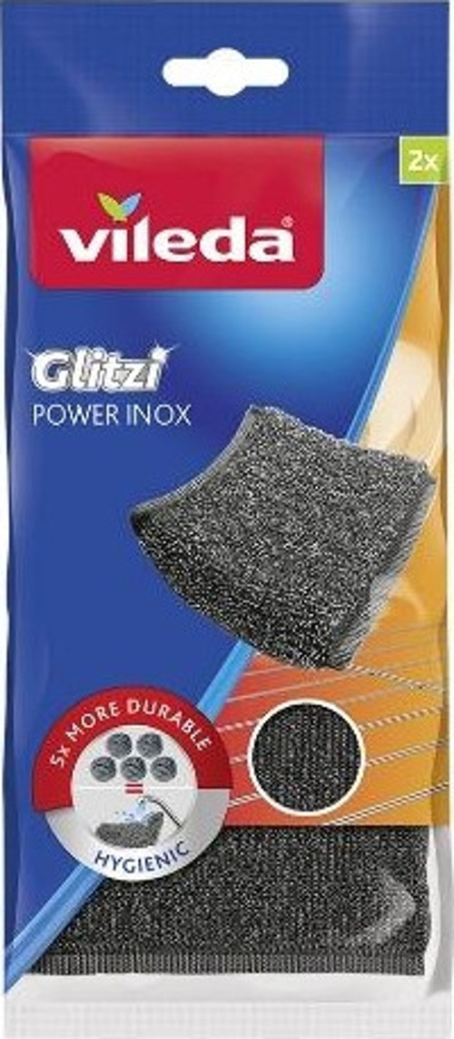 Bulaşık Süngeri Glitzi Power Inox 2'li (4'lü)