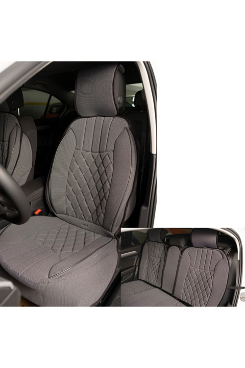 Space Volkswagen Passat B6 Bumerang Minder 2 Li Set Ön Takım Siyah Kırmızı Şeritli 2005-2011
