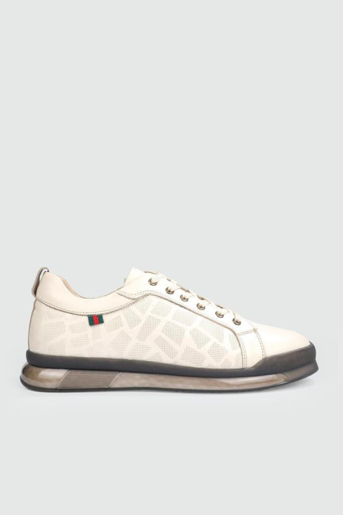 6583 İTAL FASHİON ERKEK DERİ SNEAKERS AYAKKABI