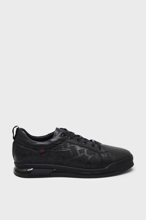 6583 İTAL FASHİON ERKEK DERİ SNEAKERS AYAKKABI