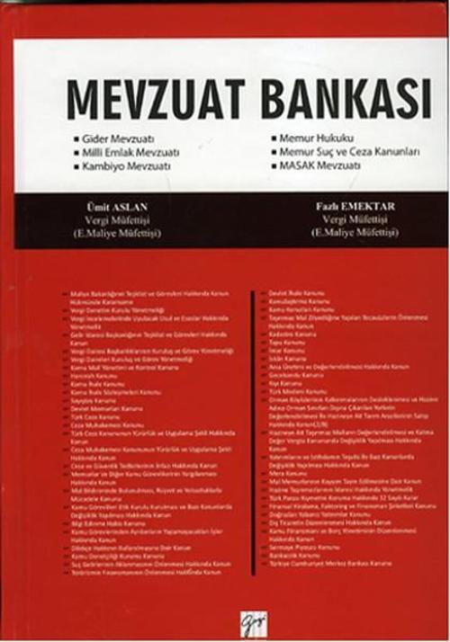 Gazi Kitabevi Mevzuat Bankası