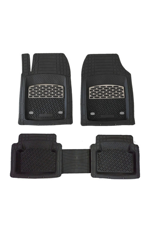 Yekoto Mercedes C (14-17) Extra Derin Havuzlu 3D Karbon Paspas