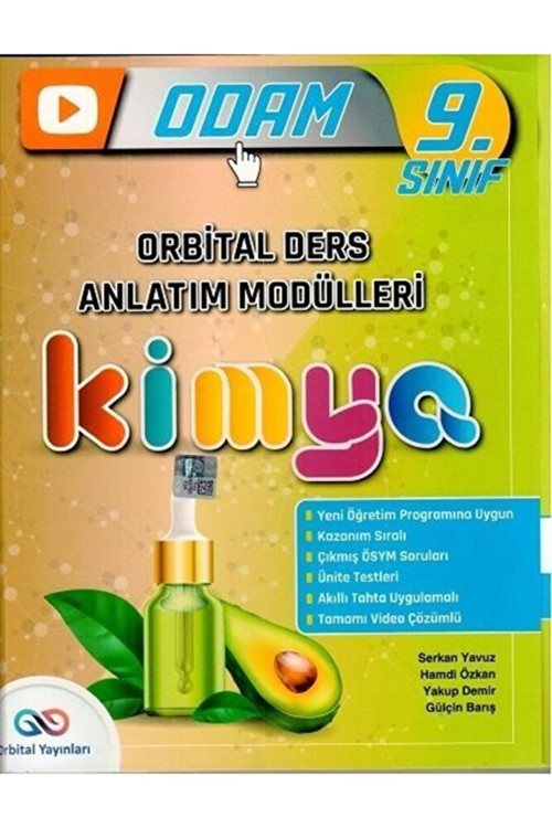 9. Sınıf Kimya Odam Orbital Ders Anlatım Modülleri 2024