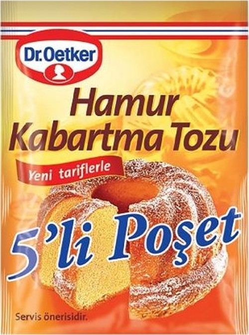 Hamur Kabartma Tozu 5'li (4'lü)