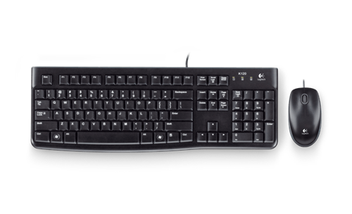 LOGITECH MK120 TR Q USB KABLOLU KLAVYE VE MOUSE SET SİYAH 920-002560
