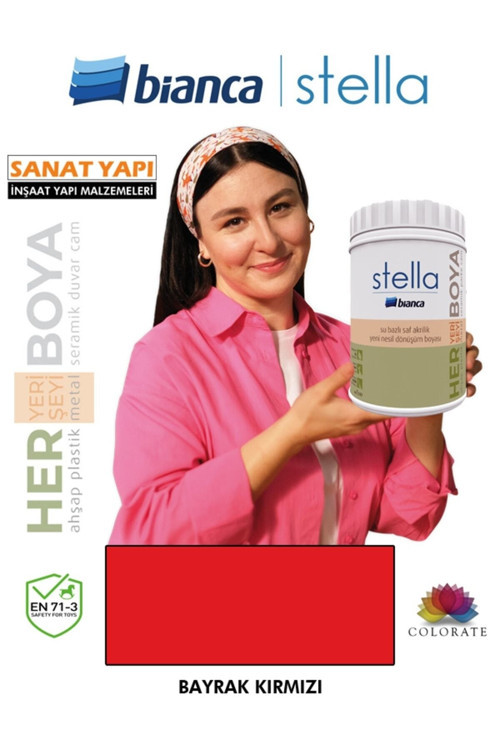 Stella Su Bazlı Akrilik Boya 500Ml