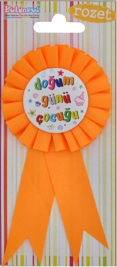 Parti Aksesuar Doğum Günü Çocuğu Parti Rozeti