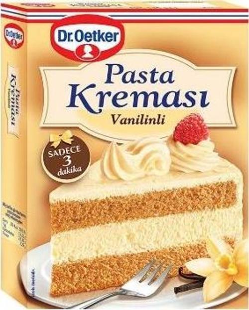 Vanilinli Pasta Kreması 136 Gr. (12'li)