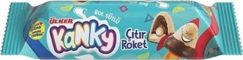 Kanky Çikolatalı Gofret Roket 16,8 Gr. (12'li)
