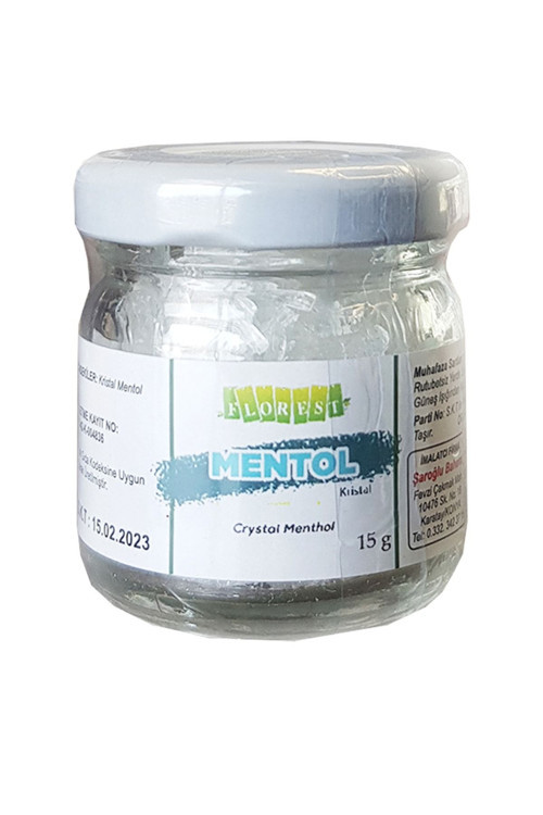 Kristal Mentol 15 Gr. Saf Mentol Menthol
