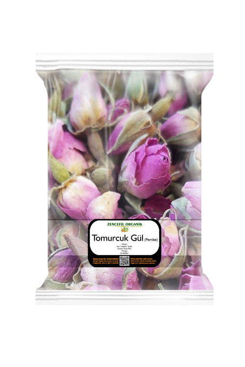 Gül Kurusu 1 Kg. Pembe Tomurcuk Gül Isparta Gül Kurusu Pembe Kuru Gül 1000 Gr.