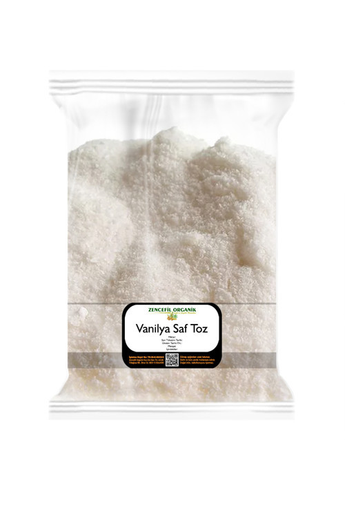 Saf Vanilya 500 Gr. Toz Vanilya Saf Şekersiz Saf Vanilya Tozu