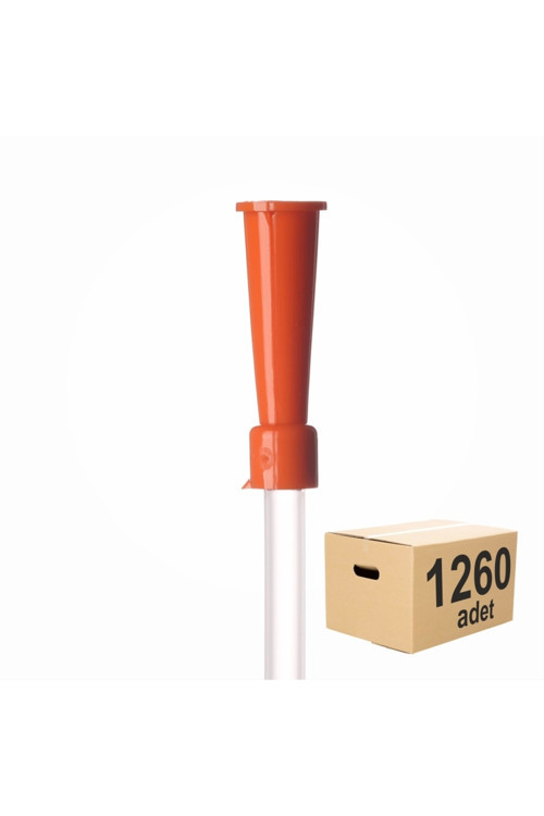 Bıçakcılar Vakum Kontrollü Konnekterlü Aspirasyon Kateteri Sondası No: 16 (Turuncu) - 1260 Adet