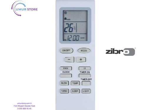 Zibro S 6526 Klima Kumandası – YB1F2