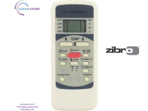 Zibro S6526 Klima Kumandası