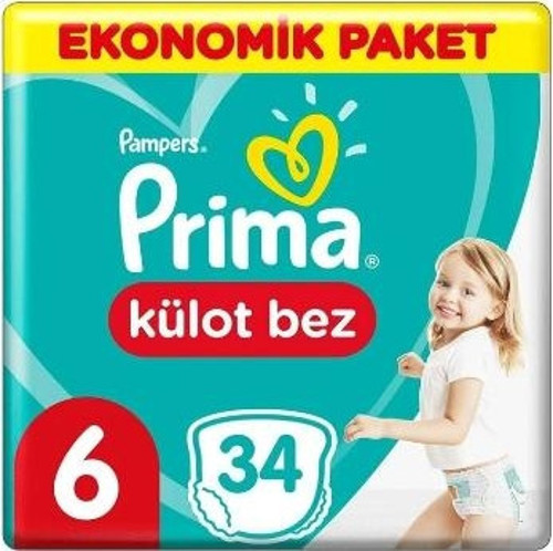 Külot Bez Ekonomik Extra Large 34-lü No:6 (6'lı)