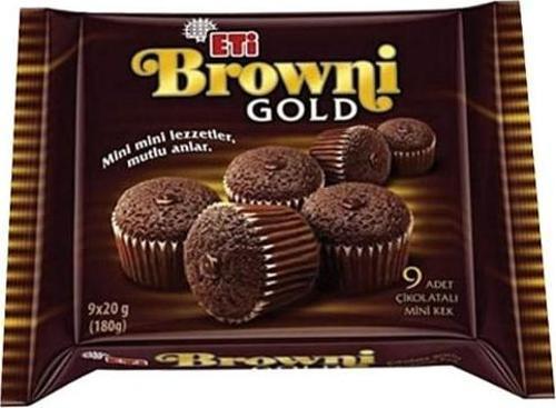 Browni Gold Mini Kakaolu 180 Gr.