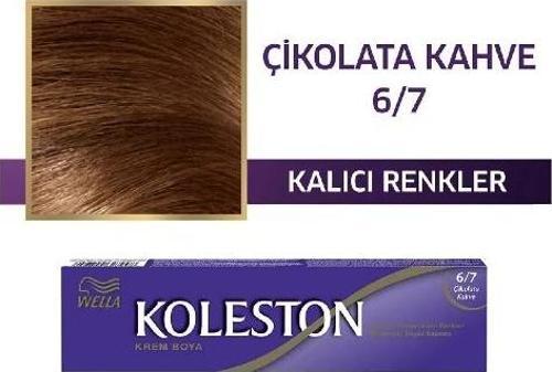 Koleston Tüp Saç Boyası Çikolata Kahve 6/7 (4'lü)