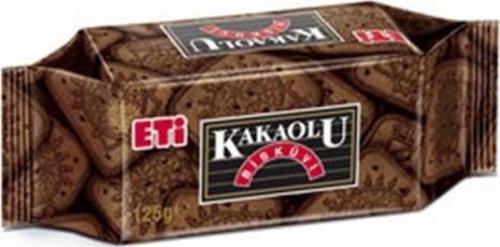 Kakaolu Bisküvi 125 Gr. (24'lü)