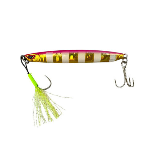 SS Special 40gr Jig Pink Gold Zebra Glow varyant
