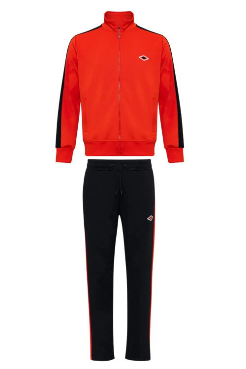 View Jacket Dik Yaka Kırmızı Erkek Eşofman Takımı FC-0203