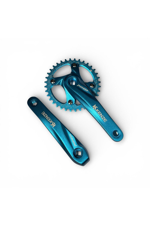 Mtb Tekli Renkli Aynakol 36T 170Mm (Mavi ,Kırmızı ,Rainbow-Oil Slick)