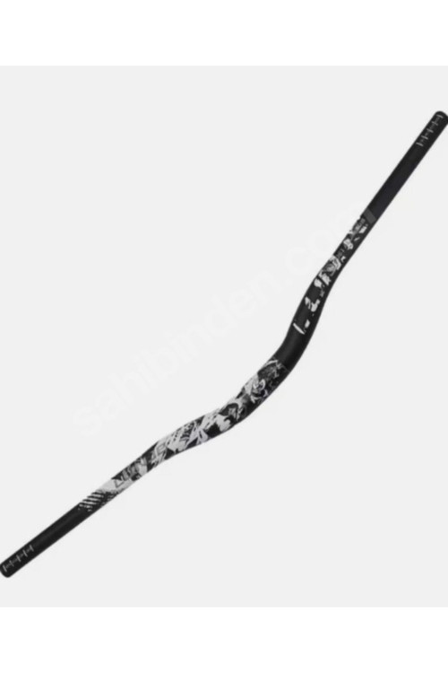Alüminyum 31.8 780 Mm Riser Mtb Gidon Bisiklet Gidonu Siyah Beyaz